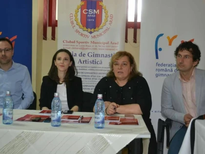 Andreea Răducan: „Am regăsit la Arad iniţiativă şi deschidere pentru gimnastică!” (FOTO)