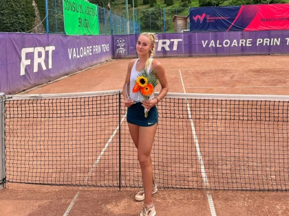 Andreea Roșca, tenismena de la Sportsin Arad, a câștigat turneul ITF de la Brașov!