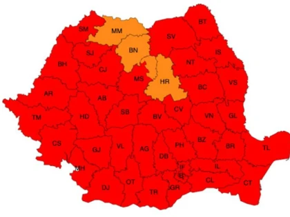 ANM a emis un nou cod roșu de căldură extremă