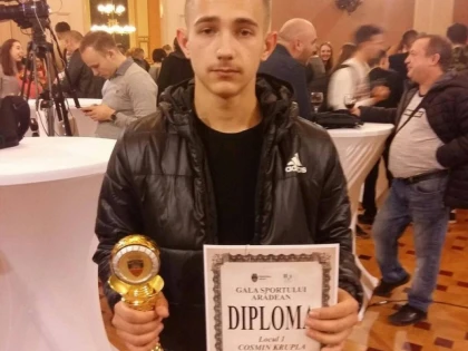 Anul lui Cosmin Krupla: “Foarte mulţumit de rezultate, dar mă aşteptam la medalii”