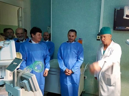 Aparatură de peste 560.000 de lei la Secția Chirurgie II a SCJU Arad