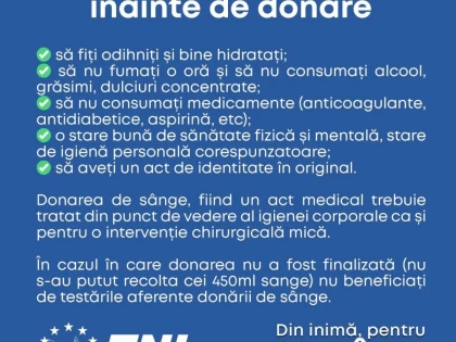 Apel umanitar pentru donare de sânge din partea tinerilor liberali