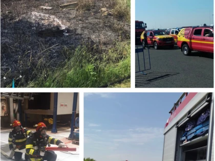 Aproape 130 de misiuni ale pompierilor arădeni, în cinci zile