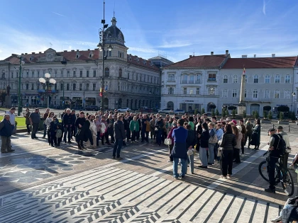 Aproximativ 150 de persoane au descoperit „Aradul Ezoteric” într-un tur ghidat dedicat simbolurilor ascunse ale orașului