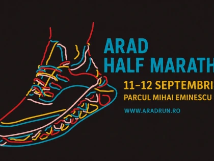 Arad Half Marathon revine în 11–12 septembrie 2026, cu probe pentru alergători, echipe, copii și familii