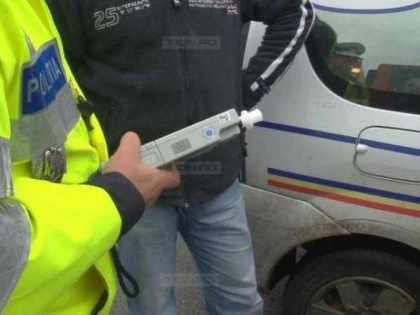 Arădean de 36 de ani, prins cu o alcoolemie de 1,14 pe Bulevardul Revoluției