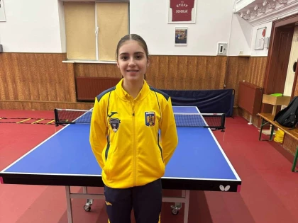 Arădeanca Maya Madar a fost selectată între cele mai bune șase cadete europene și va fi bursieră ETTU în acest an!