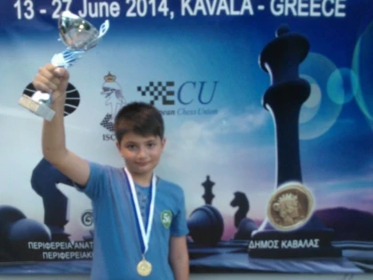 ARADEANUL BOGDAN DAVID - CAMPION MONDIAL DE SAH SCOLAR LA BLITZ