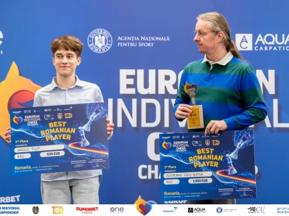 Arădeanul Filip Magold s-a numărat printre protagoniștii Europeanului de șah din România