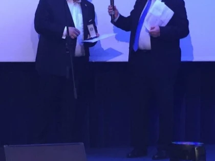 ARADEANUL SERBAN POPESCU, PREMIAT DE UNIUNEA INTERNATIONALA A TRANSPORTURILOR RUTIERE