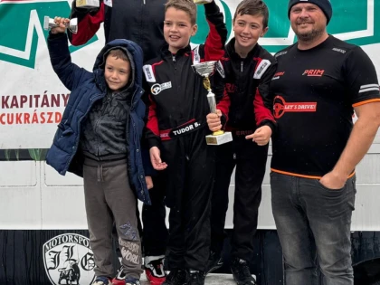 Arădeanul Tudor Batinaș, debut promițător în Ungaria alături de PRIM Racing