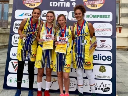 Arădencele urcă din nou pe podium, în baschetul 3x3