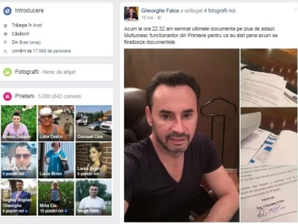 Arădenii au dat de pământ cu Falcă, după o postare pe Facebook
