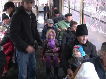 Arădenii îngheață în tramvaie, pe ruta Arad - Ghioroc