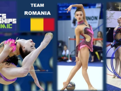 Aradul are reprezentante la Europenele de gimnastică ritmică