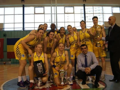 ARADUL CASTIGA LIGA EUROPEI CENTRALE LA BASCHET: 75-68 IN FINALA CU ALBA IULIA