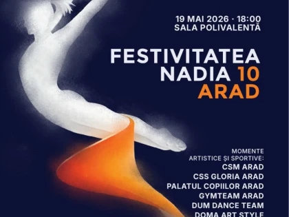 Aradul, gazdă pentru Gala „Nadia 10” – 50 de ani de la primul 10 din istoria gimnasticii mondiale