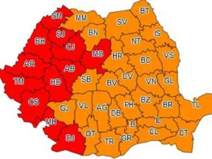 Aradul intră sub COD ROȘU de caniculă