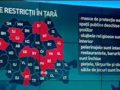 Aradul, printre județele care impun măsuri asemănătoare celor din stare de urgență