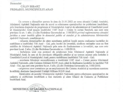Aradul rămâne fără căldură și Bibarț ne vinde povești reîncălzite cu Cetatea Aradului