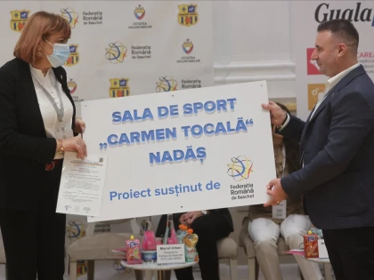 Aradul va avea, în premieră, o creşă sportivă! Mesajul zilei l-a dat preşedintele Federaţiei Române de Baschet: “Vă aştept să reveniţi în cupele europene!”