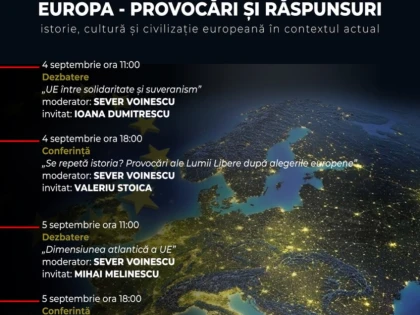 Aradul va găzdui simpozionul „Europa – provocări și răspunsuri” 2024