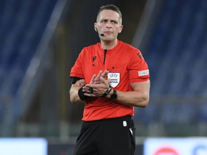 Arbitru englez la meciul Lazio - CFR Cluj, din play-off-ul pentru optimile Conference League