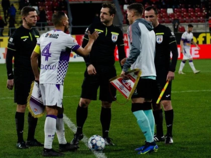 Arbitru ilfovean la UTA - „U” Cluj! Vidican e din nou la VAR
