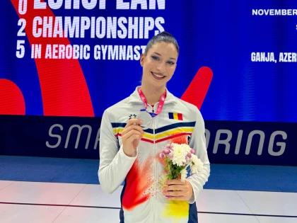 Argint pentru arădeanca Melissa Fărcuța, la Campionatele Europene de seniori din Azerbaidjan