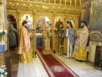Arhiepiscopul Aradului a fost prezet la hramul bisericii istorice a Mănăstirii Hodoş-Bodrog