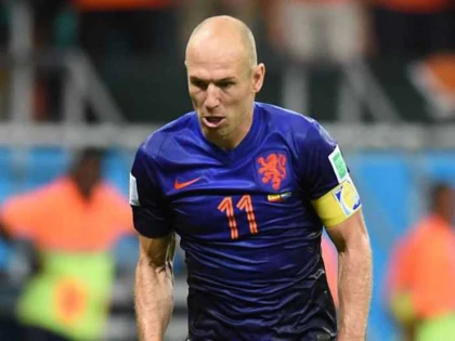 ARJEN ROBBEN, JUCATORUL MECIULUI BRAZILIA - OLANDA