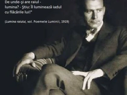 ASTAZI SE IMPLINESC 120 DE ANI DE LA NASTEREA UNUI MARE POET, DRAMATURG SI FILOSOF ROMAN