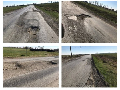 Atenție, șoferi ! Imagini cu drumul Curtici - Sântana care vă pot afecta emoțional