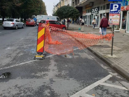 Atenție, șoferi! Începe o nouă lucrare, pe Bulevardul Revoluției