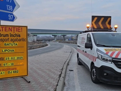 Atenție, șoferi! Valea Mureșului se închide, din cauza unui convoi agabaritic