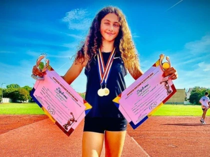 Atleta Denise Bejan a câștigat prima etapă a Campionatului Național de Pentatlon