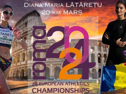 Atleta Diana Lătărețu, de la CS Universitatea Arad, va concura la Campionatele Europene