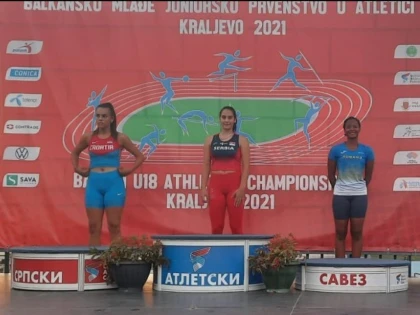 Atleta Vanessa Oriaku a luat bronzul balcanic la nivel de cadete