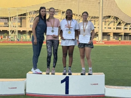 Atleții arădeni au urcat de patru ori pe podiumul național de tineret