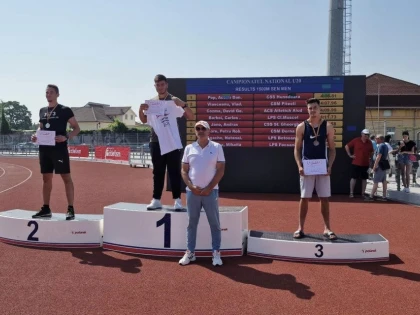 Atleții arădeni Mihai Motorca și Vanessa Oriaku sunt campioni naționali de juniori