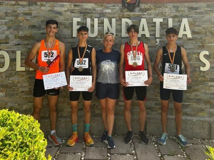 Atleții de la CSȘ Gloria Arad au cucerit trei medalii la finala națională a categoriei U18 (FOTO)