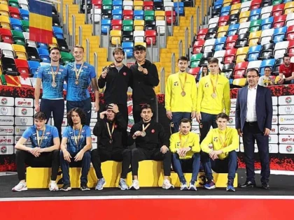 Atleții de la CSU Arad, pe podium la început de an: Coman a luat bronzul balcanic!