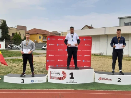 Atleţii Mihai Motorca şi Vanessa Oriaku, campioni naţionali la Arad! (FOTO)