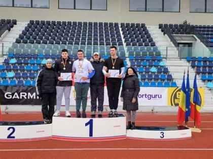 Atletul arădean Mihai Motorca, titlu naţional şi record personal în proba de disc a juniorilor!