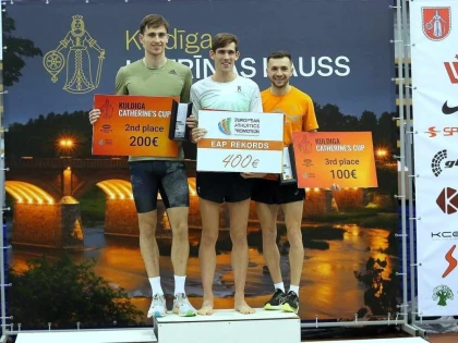 Atletul Nicolae Coman a cucerit bronzul la un concurs indoor în Letonia