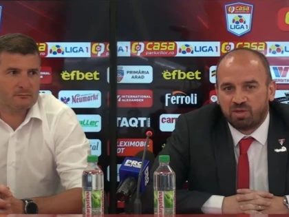 Attila Brosovszki, noul manager al UTA-ei: ”Vom face tot posibilul să creștem ca și club”