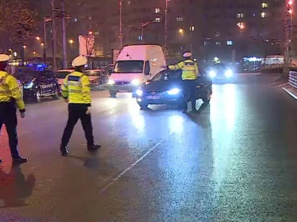 Au început amenzile pentru nerespectarea circulației după ora 22.00