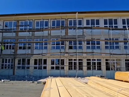 Au început lucrările de reabilitare termică a Liceului Național de Informatică