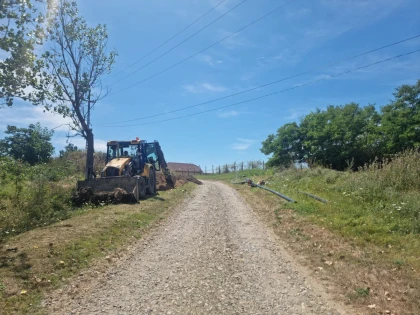 Au început lucrările la rețeaua de canalizare din Felnac