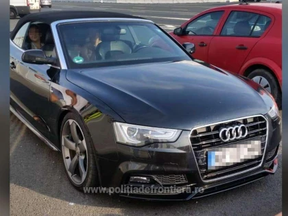 Audi A5 căutat de autorităţile din Germania, depistat de poliţiştii de frontieră arădeni
